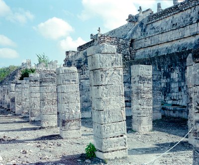 Civilisation précolombienne : vue du site de Chichen Itza - Mayan Mayan