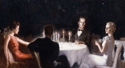 Dîner sous les étoiles - McClelland Barclay