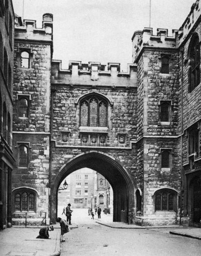 Porte Saint-Jean un dimanche, Clerkenwell, Londres, 1926-1927 - McLeish
