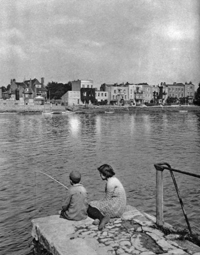 Strand-on-the-Green, Chiswick, Londres, 1926-1927 - McLeish