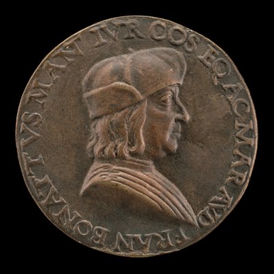 Francesco Bonatti, avocat mantouan [avers], vers 1510 - Mea