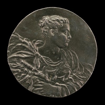 Jeune femme de Venise en robe et manteau, vers 1563 - Medallist A.A.