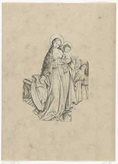 Maria met kind - Meester E.S.