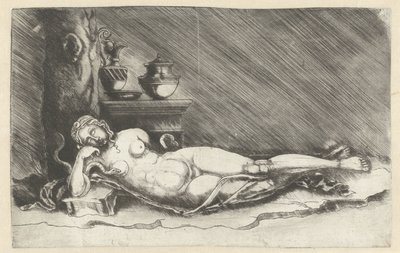 Mort de Cléopâtre avec un serpent - Meester van 1515
