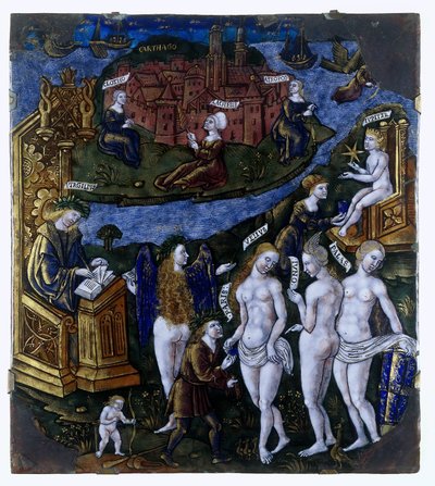 Plaquette avec le Jugement de Paris - Meester van de Aeneis (attributed to)