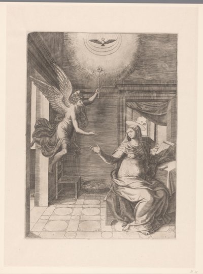 Annonciation - Meester van de Dobbelsteen