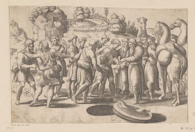 Joseph vendu par ses frères - Meester van de Dobbelsteen