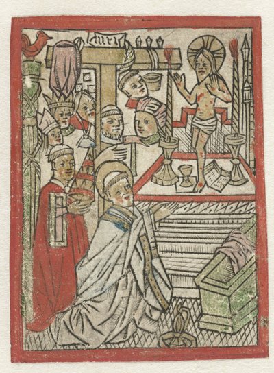 Messe de Grégoire - Meester van de H. Erasmus
