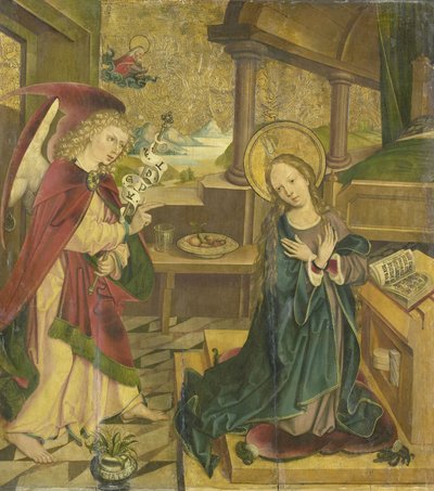 Annonciation à la Vierge - Meester van het Salemer Altaar