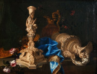 Nature morte avec chandelier des travaux d