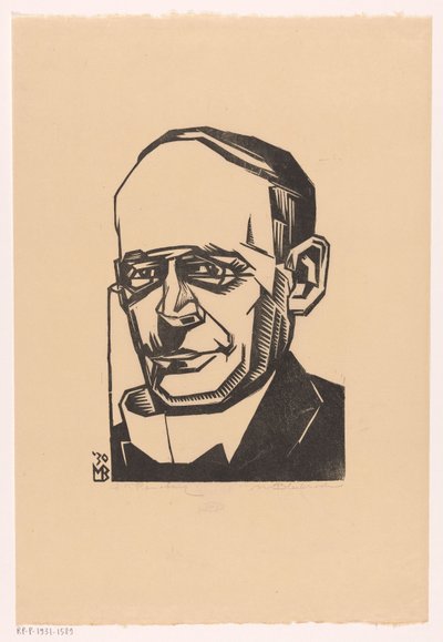 Portrait de Jacques Karel Rensburg - Meijer Bleekrode (signed by artist)
