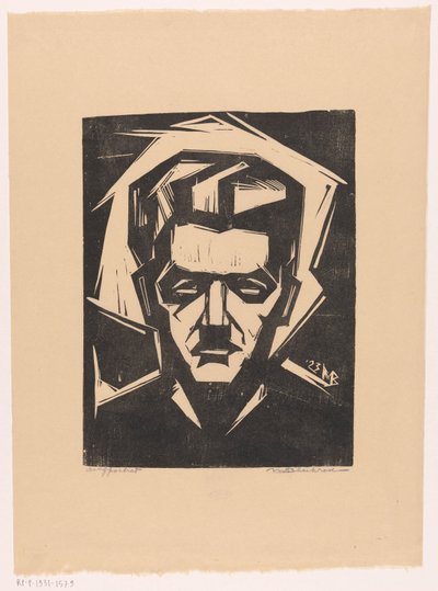 Autoportrait de Meijer Bleekrode - Meijer Bleekrode (signed by artist)