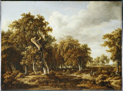 La foret de chenes … - Meindert Hobbema