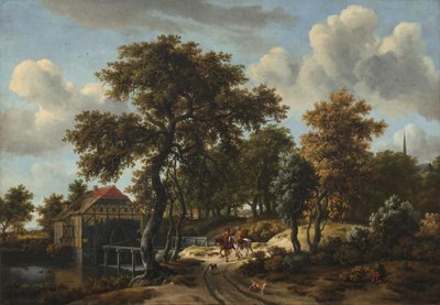 Les voyageurs - Meindert Hobbema