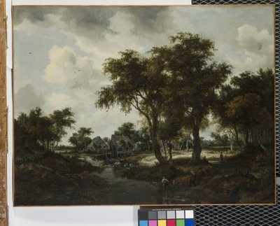 Le Moulin À Eau (Le Paysage De Trevor) - Meindert Hobbema