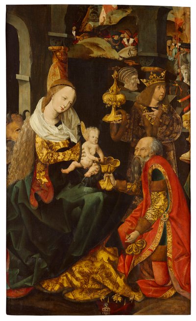 Adoration des Rois Mages - Meister der Habsburger