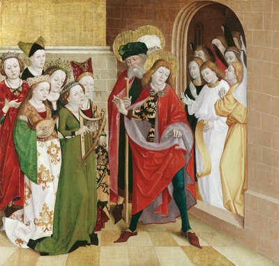 Saint Guy renonce aux plaisirs du monde - Meister der Veitslegende