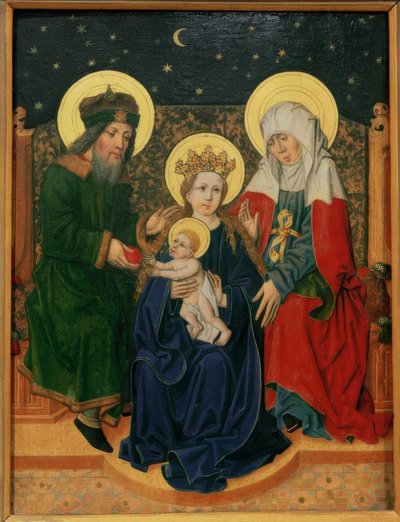 Marie avec enfant, Joachim et Anne - Meister des Speyerer Altars
