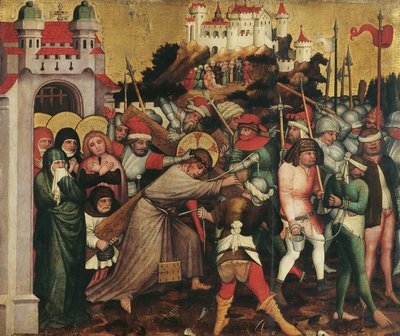 Portement de croix du Christ - Meister von Laufen