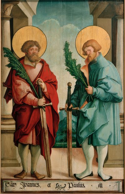 Les saints martyrs Jean et Paul - Meister von Messkirch