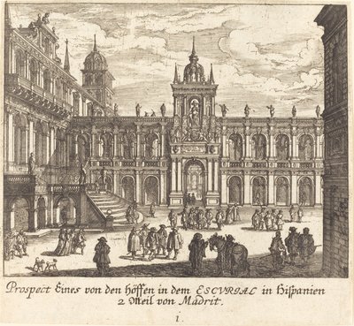 Escorial, Espagne - Melchior Küsel after Johann Wilhelm Baur