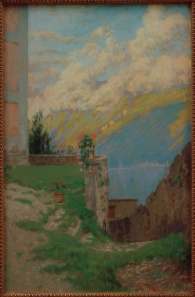 Vue sur le lac de Garde - Melchior Lechter