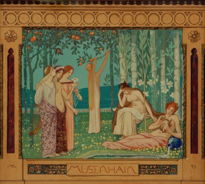Bosquet des Muses - Melchior Lechter