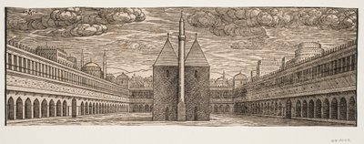 Une auberge de caravane (Han) - Melchior Lorck