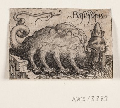 Le Basilic - Melchior Lorck