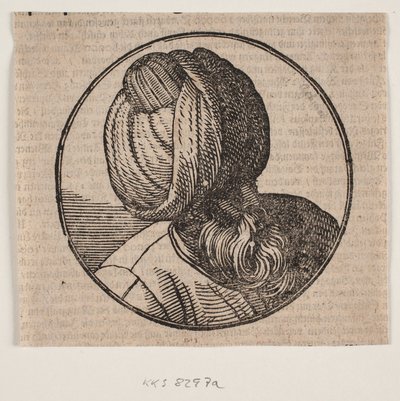 Médaillon circulaire avec le buste d
