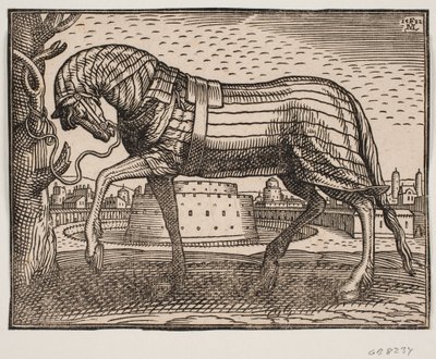 Cheval couvert d