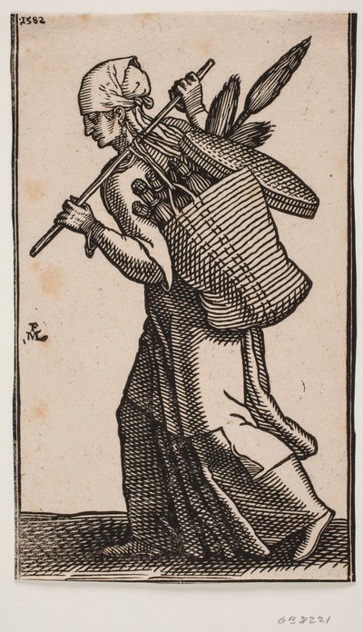 Le Vendeur de balais - Melchior Lorck