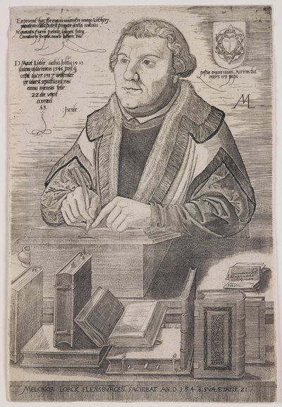 Martin Luther - Melchior Lorck
