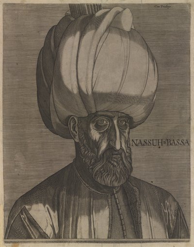 Portrait du Sultan Soliman le Magnifique - Melchior Lorck