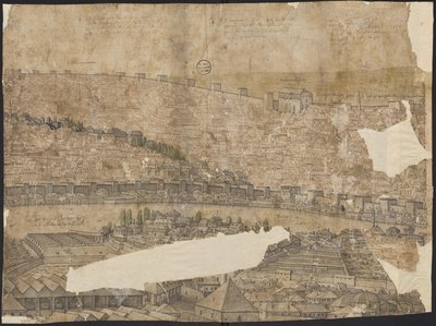 Vue de Constantinople, Feuille 16, Melchior Lorck, 1559 - Melchior Lorck