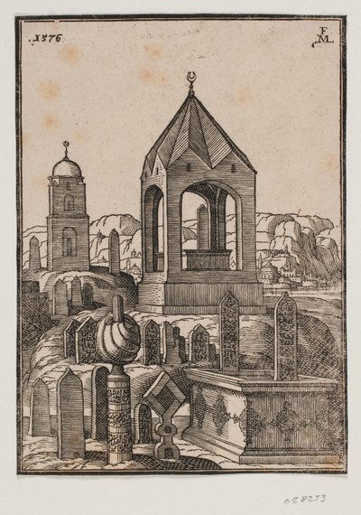 Tombes turques - Melchior Lorck