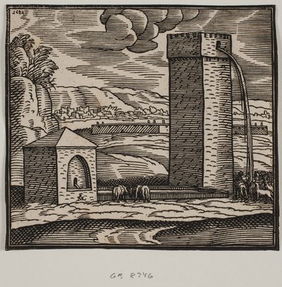 Puits, abreuvoir et château d