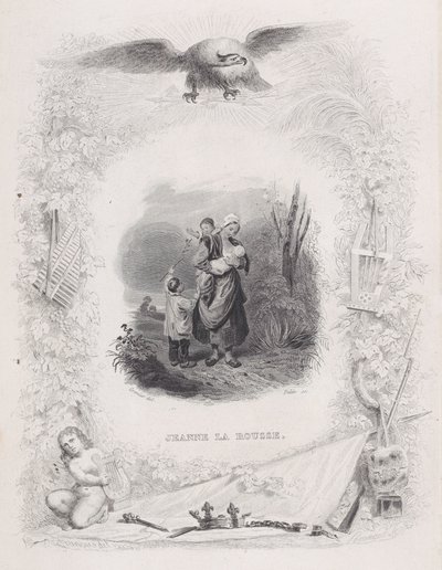 Jeanne la Rousse, des Chansons de Béranger, 1829 - Melchior Peronard