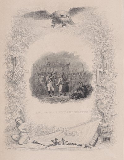 Les Gaulois et les Francs, des Chansons de Béranger - Melchior Peronard