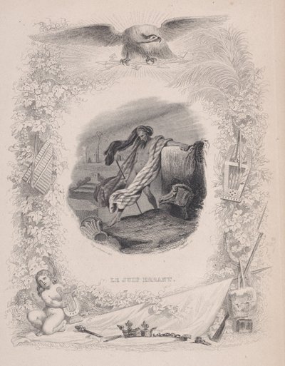 Le Juif errant, des Chansons de Béranger, 1829 - Melchior Péronard, Joubert
