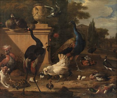 Poulailler à un manoir - Melchior d