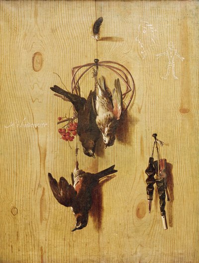 Oiseaux morts - Melchior de Hondecoeter
