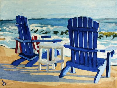 Ombres de plage, 2024 - Melinda Patrick