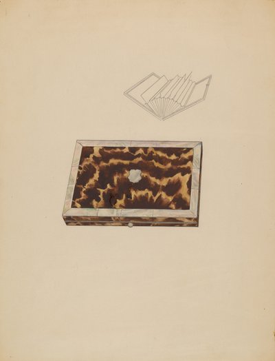 Étui à cartes, vers 1936 - Melita Hofmann