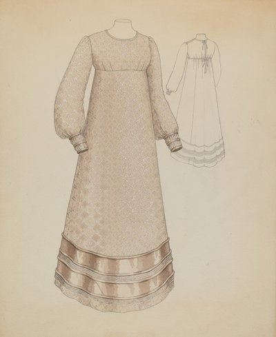 Robe, vers 1936 - Melita Hofmann