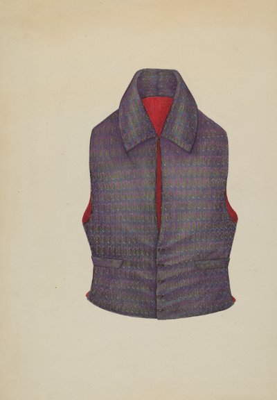 Gilet, vers 1937 - Melita Hofmann