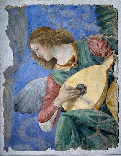 Ange musical (Un ange jouant du luth) - Melozzo da Forli