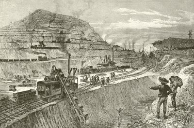 Creusement du canal à Panama - Melton Prior