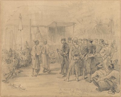 À la recherche de Dacoits, c.1885 - Melton Prior