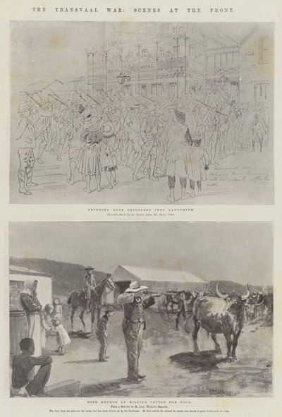 La Guerre du Transvaal, Scènes au Front - Melton Prior